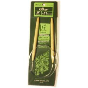 Bamboo Circular 24-Inch Knitting Needles, Size 11 (3016/24-11)